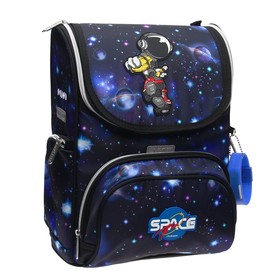 

Ранец школьный Стандарт, 35 х 26 х 20 см, deVENTE Mini Astronaut, 14L, эргономичная спинка