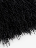 Перья страуса декоративные, на ленте, 8-10 см, 5±0.5 м, чёрные - Фото 3