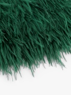 Перья страуса декоративные, на ленте, 8-10 см, 5±0.5 м, зелёные - Фото 3