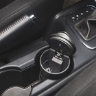 Пепельница для авто TORSO с подсветкой, 10×7 см, черный - Фото 3