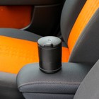 Пепельница для авто TORSO с подсветкой, 10×7 см, черный - Фото 5