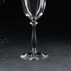 Набор бокалов для вина «Анжела», 6 шт, 350 мл, хрустальное стекло - фото 4379426