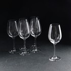 Набор бокалов для вина «Виола», 6шт, 350 мл, хрустальное стекло - фото 10484626