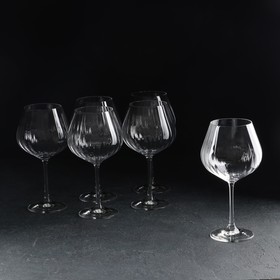 Набор бокалов для вина «Виола», 6 шт, 570 мл, хрустальное стекло