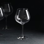Набор бокалов для вина «Виола», 6 шт, 570 мл, хрустальное стекло - фото 4379429