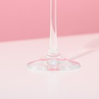 Набор бокалов для шампанского «Виола», 6 шт, 190 мл, хрустальное стекло - Фото 4