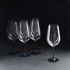 Набор бокалов для вина «Виола», 6 шт, 550 мл, хрустальное стекло - фото 10484644
