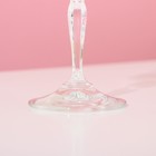 Набор бокалов для шампанского «Грация», 2 шт, 190 мл, хрустальное стекло - Фото 4