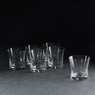 Набор стаканов для виски «Грация», 6 шт, 280 мл, хрустальное стекло - фото 10484654