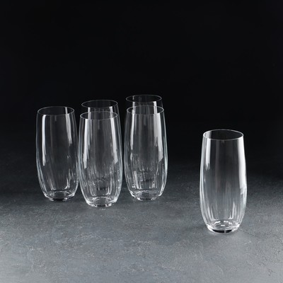Набор стаканов для воды «Клаб», 6 шт, 350 мл, хрустальное стекло