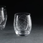 Набор стаканов для виски «Клаб Elements», 6 шт, 300 мл, хрустальное стекло - Фото 2