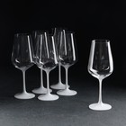 Набор бокалов для вина «Сандра», 6 шт, 450 мл, хрустальное стекло - фото 10484693