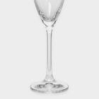 Набор бокалов для шампанского «София», 2 шт, 230 мл, хрустальное стекло - Фото 4