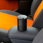 Пепельница для авто 10×7 см, черный - Фото 4