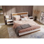 Шкаф четырехстворчатый «Мечта», с зеркалом, 1600×510×2108 мм, белый/крафт золотой - Фото 2