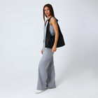 Сумка - мешок женская на молнии, 39×11×27 см, чёрная - Фото 2