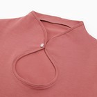 Футболка женская с вырезом MINAKU SLIM FIT: цвет пыльная роза, р-р 44 - Фото 7