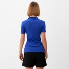 Футболка женская с вырезом MINAKU SLIM FIT: цвет синий, р-р 40 - Фото 5