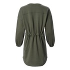 Платье с кулиской мини женское MINAKU: Casual Collection, хаки, размер 48 - Фото 9