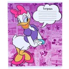 Тетрадь в линейку 24 листа, 5 видов МИКС, обложка мелованная бумага, «Минни Маус» - Фото 13