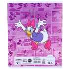 Тетрадь в линейку 24 листа, 5 видов МИКС, обложка мелованная бумага, «Минни Маус» - Фото 4