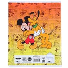 Тетрадь в линейку 24 листа, 5 видов МИКС, обложка мелованная бумага, «Минни Маус» - Фото 8