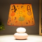 Настольная лампа "Принцессы" Е14 15Вт бело-розовый RISALUX - фото 22213501