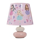 Настольная лампа "Принцессы" Е14 15Вт бело-розовый RISALUX - фото 22213506