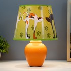 Настольная лампа "Котики" Е14 15Вт оранжевый RISALUX - Фото 2