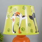 Настольная лампа "Котики" Е14 15Вт оранжевый RISALUX - Фото 6