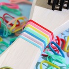 Резинки для животных повышенной прочности, набор 100 шт., микс цветов - Фото 4