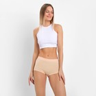 Трусы женские шорты, цвет телесный (nudo), размер 46 (M) - фото 22490496