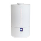 Увлажнитель-ароматизатор воздуха Luazon HM-8, ультразвуковой, 25Вт, 4л, 20м2, белый - фото 56776