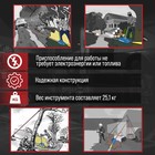 Лебёдка рычажная тросовая МТМ ТУНДРА, трос d=11 мм, 20 м, подъём 1.6 т, нагрузка до 2 т - Фото 2