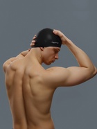 Шапочка для плавания взрослая ONLYTOP Swim, силиконовая, обхват 54-60 см - Фото 3