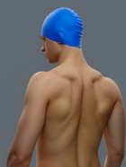 Шапочка для плавания взрослая ONLYTOP Swim, силиконовая, обхват 54-60 см - Фото 5