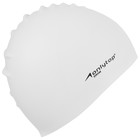 Шапочка для плавания взрослая ONLYTOP Swim, силиконовая, обхват 54-60 см - Фото 7