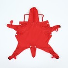 Комбинезон для собак, демисезонный с чехлами на лапы, размер XL (ДС 40, Ог 42), красный - Фото 3