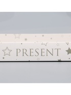 Коробка кондитерская для муссовых пирожных «Звёздочки», 27 х 8.6 х 6.5 см 9423145