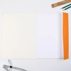 Бумага для черчения А4, 20 листов, без рамки, белизна 100%, 160 г/м² в папке - Фото 3