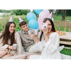 Колпак бумажный Happy Birthday, (набор 6 шт) (комплект 2 шт) - фото 50187314