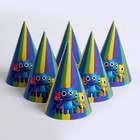 Колпак бумажный «С Днём Рождения», (набор 6 шт) - фото 22214469