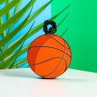 Подвеска автомобильная Grand Caratt Баскетбольный мяч, дерево, войлок - фото 2316430