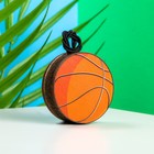 Подвеска автомобильная Grand Caratt Баскетбольный мяч, дерево, войлок - Фото 2