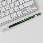 Подарочный набор на выпускной ручка шариковая 0.5 мм, значок «Выпускник ШКОЛЫ» - фото 6911767
