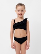 Купальник для девочки раздельный KAFTAN, чёрный, рост 110-116 см - Фото 2