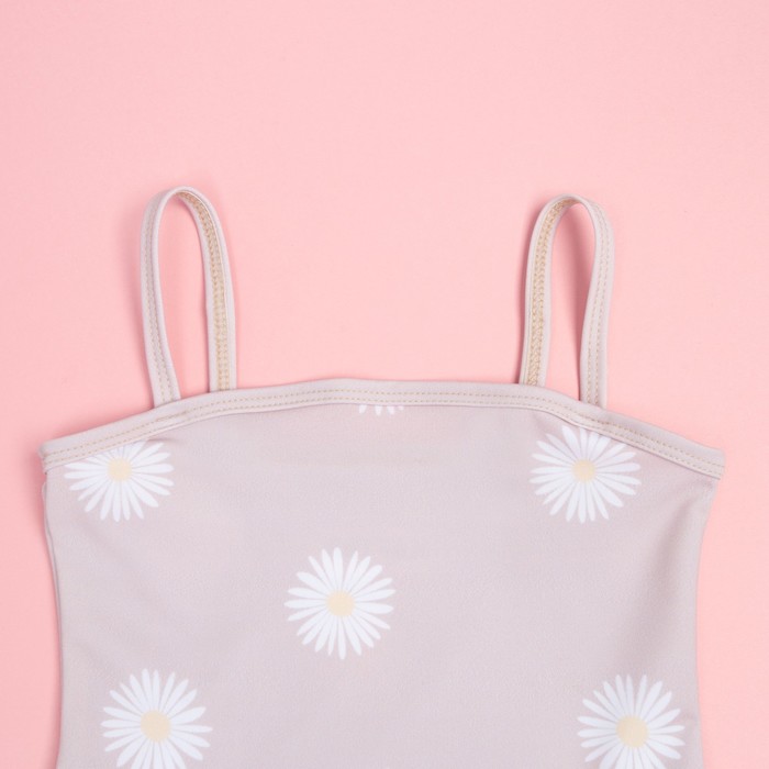 Купальник детский KAFTAN «Ромашки», рост 134-140 см