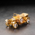 Сувенир "Машина", 4х8,5х4 см, с кристаллами - фото 10486688