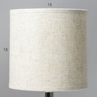 Лампа настольная 21166/1WT E14 40Вт бело-розовый 15х15х32,5 см RISALUX  5040855 9690493