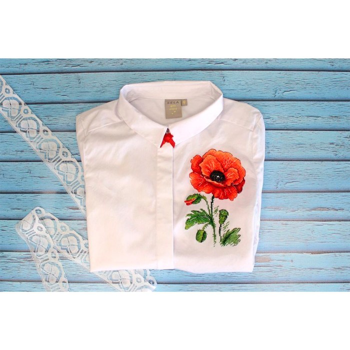 Купить Набор для вышивания крестом «Рубашка» КБСН(лён) - 07 по цене производителя, скидки